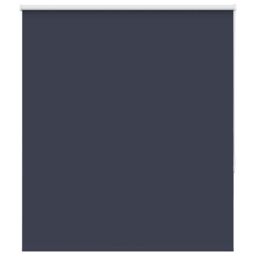 Berkfield Home Roller Blind Blackout Marine 120x130 cm Fabric Width 116.6 cm Polyester in Blue - thumbnail 1