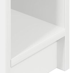 Berkfield Home Bedside Cabinet with Drawer White 20x36x60 cm - Size: 20 x 36 x 60 cm - thumbnail 9