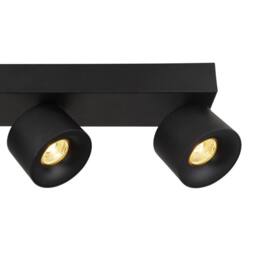 Netlighting Rae Ceiling Spotlight Bar Matt Black 4x LED 3000K - thumbnail 5