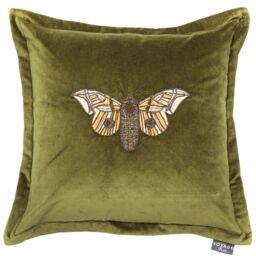 Voyage Maison Luna Animal Oxford Cushion Cover in Khaki