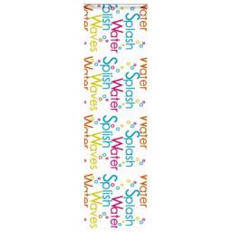 Berkfield Home Shower Roller Blind with Cassette 80x240 cm Fabric Width 76 cm in White - thumbnail 2