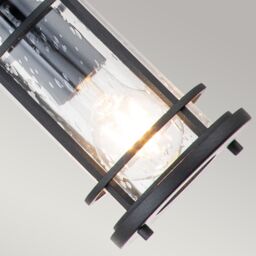 Netlighting Feiss Lighthouse Outdoor Pendant Ceiling Light Textured Black IP44 - thumbnail 4