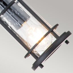 Netlighting Feiss Lighthouse Outdoor Pendant Ceiling Light Textured Black IP44 - thumbnail 3
