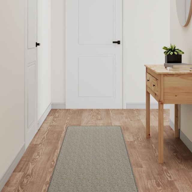 Berkfield Home Carpet Runner Sisal Look Taupe 50x300 cm in Beige - Size: 100 cm diameter - image 1