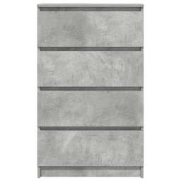 Berkfield Home Sideboard Concrete Grey 60x35x98.5 cm Engineered Wood - thumbnail 6