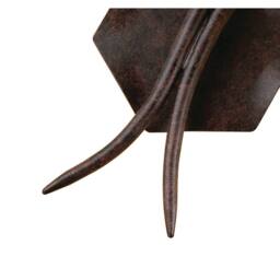 Netlighting (0017 005) Gaudi Wall Lamp Right 2 Light G9 BrownBlack Oxide in Brown - thumbnail 4