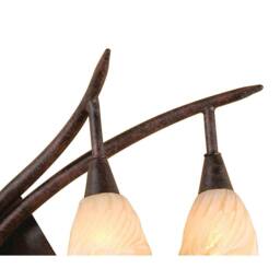 Netlighting (0017 005) Gaudi Wall Lamp Right 2 Light G9 BrownBlack Oxide in Brown - thumbnail 5
