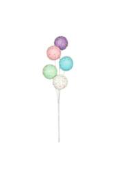KDMD Multicolor Coloured Sparkle Ball Spray 61cm - thumbnail 2