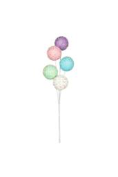 KDMD Multicolor Coloured Sparkle Ball Spray 61cm - thumbnail 1
