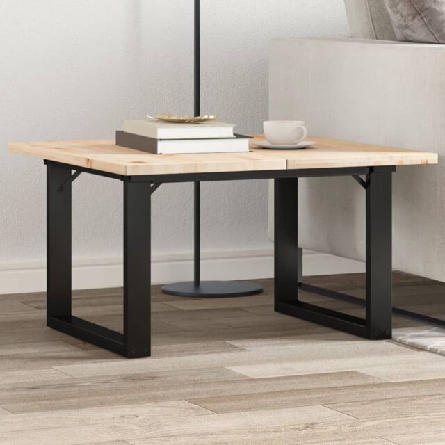 Berkfield Home Coffee Table Legs O-Frame 60x50x38 cm Steel - Size: 60 x 50 x 38 cm - image 1