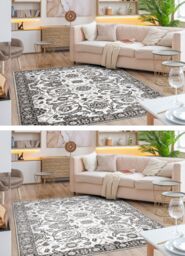 RugsX Mateo Rug in Grey - Size: 120 cm x 170 cm - thumbnail 5