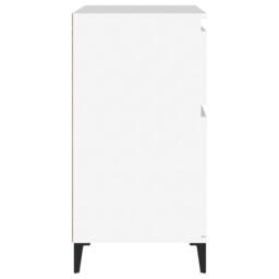 Berkfield Home Sideboard White 60x35x70 cm Engineered Wood - Size: 60 x 35 x 70 cm - thumbnail 8