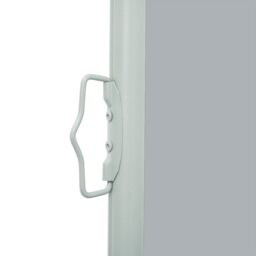 Berkfield Home Patio Retractable Side Awning 140x500 cm Grey - thumbnail 4