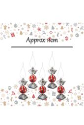 VFM e-Store Christmas Tree Decoration Candy Cane Ornament 5 Striped in Red - thumbnail 2