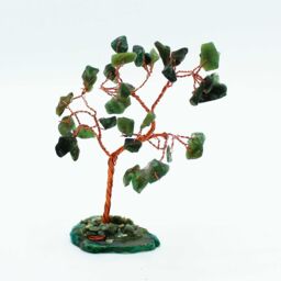 KDMD Gemstone Tree - Green Aventurine on Green Agate Base (35 stones) - thumbnail 2