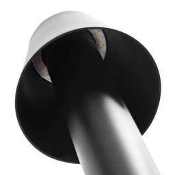 Wyld and Coco 60cm Black Aluminium LED Bollard Light - thumbnail 5