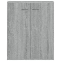 Berkfield Home Sideboard Grey Sonoma 60x30x75 cm Engineered Wood - Size: 60 x 30 x 75 cm - thumbnail 6