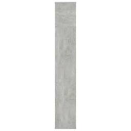 Berkfield Home Classic 3 Piece Book/TV Cabinet Set Concrete Grey 180x30x180 cm - Size: 180 x 30 x 180 cm - thumbnail 5