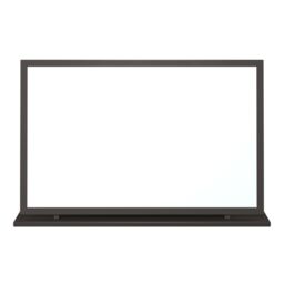 Ready Assembled 2 U Washington Large Mirror (Ready Assembled) in Dark Grey - thumbnail 2