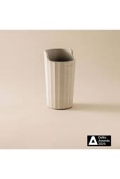 Cosmic Toothbrush Holder, Bathroom Tumbler, Avenir Collection in Light Sand - thumbnail 2