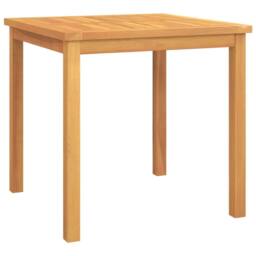 Berkfield Home Beautiful 5 Piece Garden Dining Set Solid Wood Teak in Brown - thumbnail 8