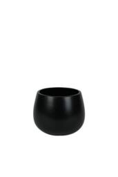 KDMD Matt Black Ceramic Pot Dia13 x H12cm 2 Pack - thumbnail 2