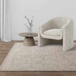 The Rug Shop UK Natural Border Traditional Abstract Polyester Cotton Backing Area Rug - Size: 200 cm x 300 cm - thumbnail 2