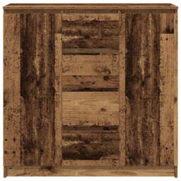 Berkfield Home Sideboard with Drawers Old Wood 100.5x35x98.5 cm Engineered Wood in Brown - thumbnail 6