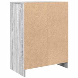 Berkfield Home Sideboard Grey Sonoma 57x34x76 cm Engineered Wood - Size: 57 x 34 x 76 cm - thumbnail 8