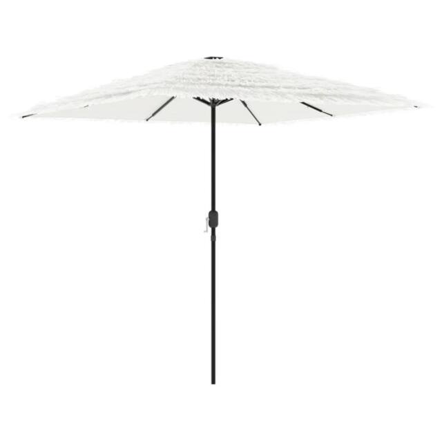 Berkfield Home Garden Parasol with Steel Pole White 248x248x248 cm - Size: 248 x 248 x 248 cm - image 1