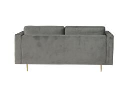 Furniture Maxi Avery Velvet 2 Seater Sofa with 2 Scatter Cushions in Grey - thumbnail 5