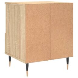 Berkfield Home Bedside Cabinets 2 pcs Sonoma Oak 40x35x50 cm Engineered Wood in Light Brown - Size: 40 x 35 x 50 cm - thumbnail 9