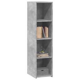 Berkfield Home Highboard Concrete Grey 30x41x124 cm Engineered Wood - Size: 30 x 41 x 124 cm - thumbnail 3