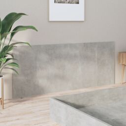 Berkfield Home Bed Headboard Concrete Grey 200x1.5x80 cm Engineered Wood - thumbnail 4
