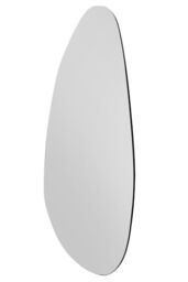"MirrorOutlet New Frameless Pond Leaner / Wall Mirror 47"" X 20"" (120CM X 50CM) in Silver - Size: 1 Pack" - thumbnail 4