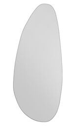"MirrorOutlet New Frameless Pond Leaner / Wall Mirror 47"" X 20"" (120CM X 50CM) in Silver - Size: 1 Pack" - thumbnail 3