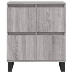 Berkfield Home Sideboard Grey Sonoma 60x35x70 cm Engineered Wood - Size: 60 x 35 x 70 cm - thumbnail 5