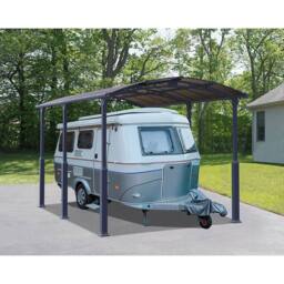 Palram Alpine Carport Kit 5000 RV - L507 x W352 x H307 - Grey - thumbnail 3