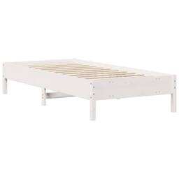 Berkfield Home Decorative Bookcase Bed without Mattress White 90x190 cm Single S - thumbnail 8