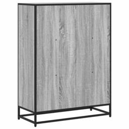Berkfield Home Book Cabinet Grey Sonoma 80.5x35x107.5 cm Engineered Wood - thumbnail 6