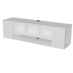 "Decorotika Paldi TV Stand for TVs up to 70"" in White" - thumbnail 2