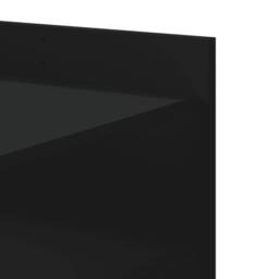Berkfield Home Durable Coffee Table Black 80x50x50 cm Engineered Wood - Size: 80 x 50 x 50 cm - thumbnail 9