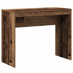 Berkfield Home Desk Old Wood 90x40x72 cm Engineered Wood in Brown - Size: 90 x 40 x 72 cm