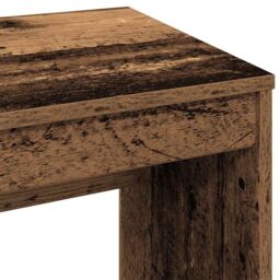 Berkfield Home Desk Old Wood 90x40x72 cm Engineered Wood in Brown - Size: 90 x 40 x 72 cm - thumbnail 7