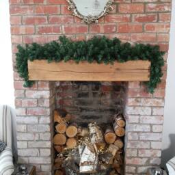 Samuel Alexander 1.8m Plain Green Imperial Pine Christmas Garland Swag Decoration - thumbnail 6