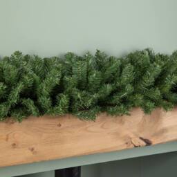 Samuel Alexander 1.8m Plain Green Imperial Pine Christmas Garland Swag Decoration - thumbnail 7