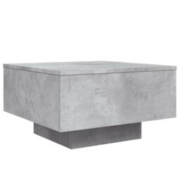 Berkfield Home Coffee Table Concrete Grey 55x55x31 cm Engineered Wood - Size: 55 x 55 x 31 cm - thumbnail 2