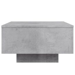Berkfield Home Coffee Table Concrete Grey 55x55x31 cm Engineered Wood - Size: 55 x 55 x 31 cm - thumbnail 6