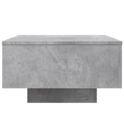 Berkfield Home Coffee Table Concrete Grey 55x55x31 cm Engineered Wood - Size: 55 x 55 x 31 cm - thumbnail 5