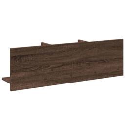 Berkfield Home Wall Cabinet 100x16.5x30 cm Brown Oak Engineered Wood - thumbnail 6